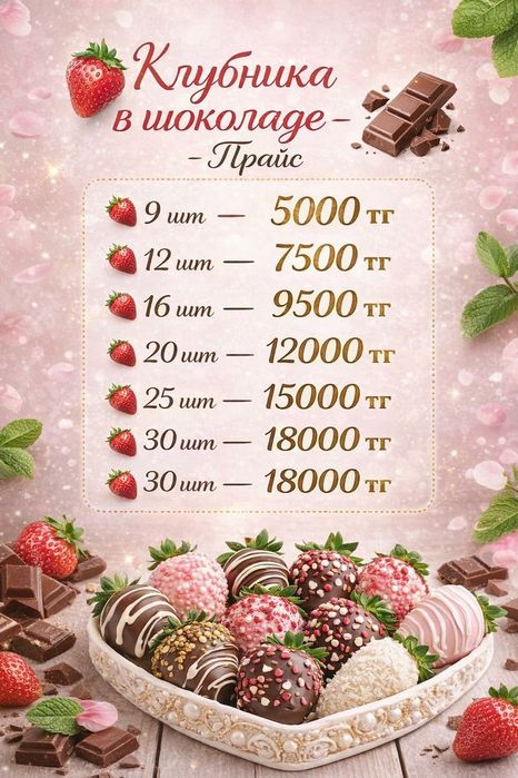 Клубника в шоколаде ,