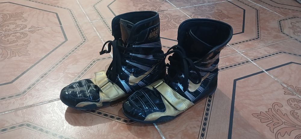 Боксерки Nike HyperKO 1 black-gild