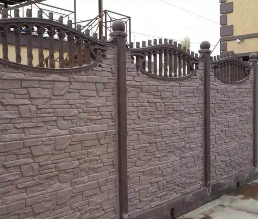 Еврозабор Ограждения Шлакоблок Газоблок