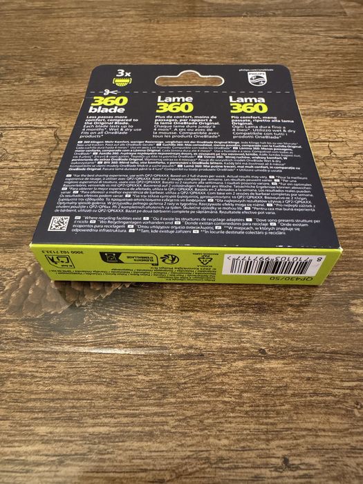 Set 3 rezerve Philips OneBlade 360 originale sigilate noi