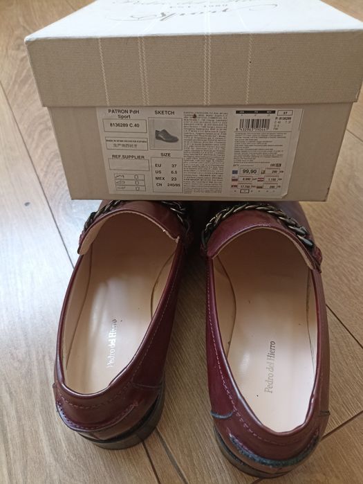 Pantofi piele pedro del hierro
