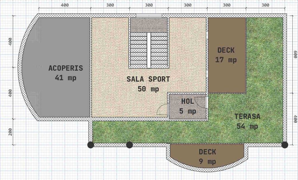Casa + Teren (cu suprafata la alegere, intre 800 - 1500 mp), str. Arcasilor, Galati