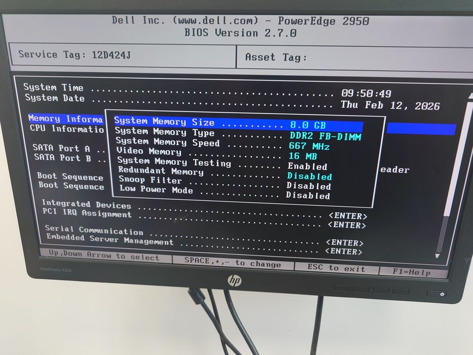 Server Dell PowerEdge 2950 R4