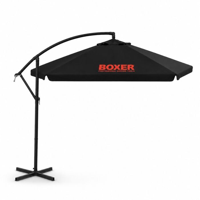 Градински чадър Boxer BX-3295 – Бял, водоотблъскващ, стабилен и устойчив