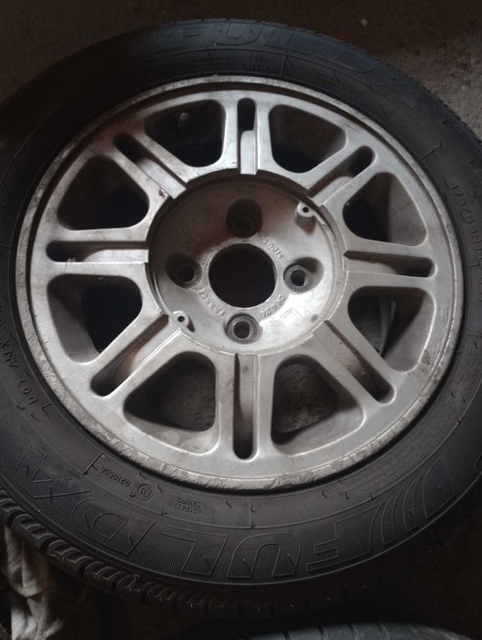 Лети джанти 14 цола + комплект летни гуми FULDA