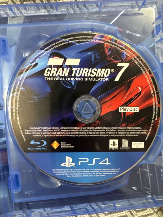 Gran turismo 7 для PS4