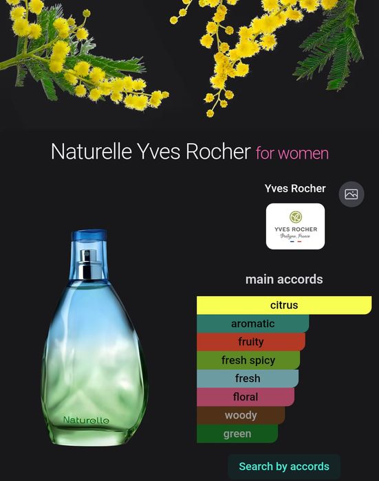 Yves Rocher Naturelle 75 мл для женщин.