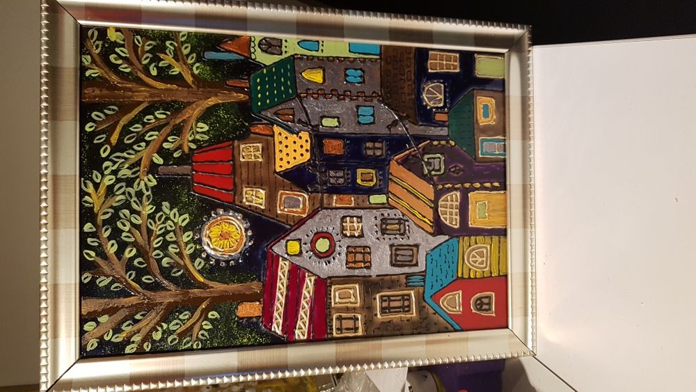 Картина върху стъкло