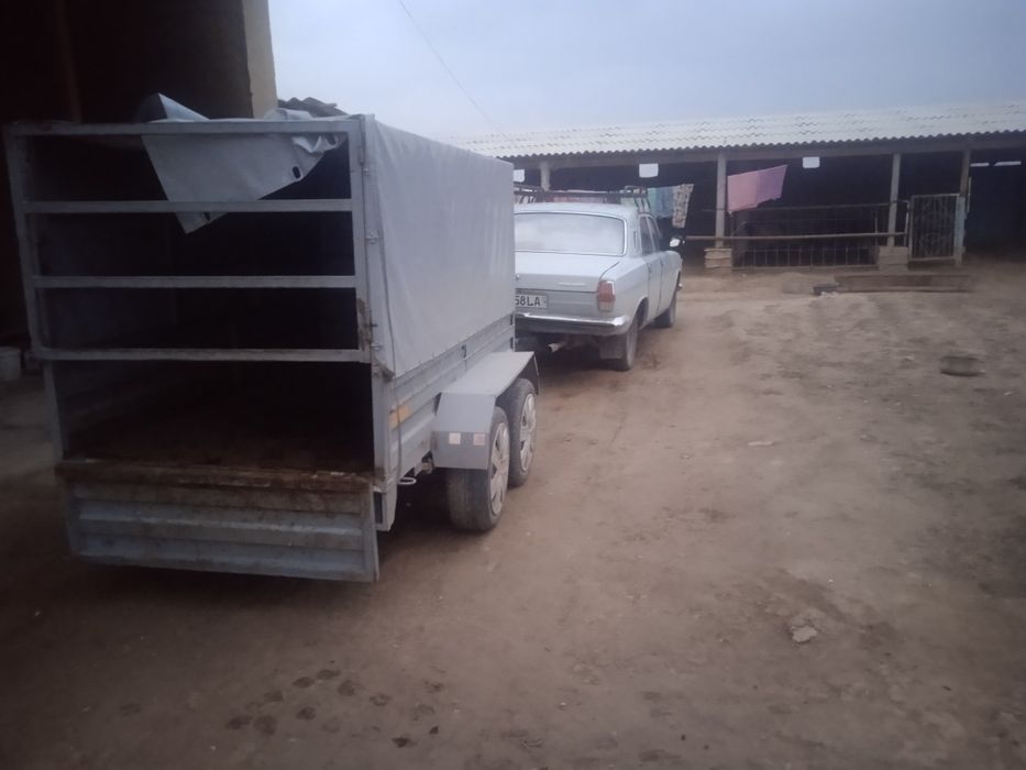 Gaz volga 2410 sotiladi pritsep bilan