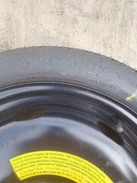 Rezerva slim VW, AUDI, WAG 5x112 r 18