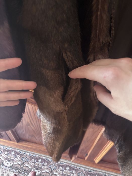 Палто от естествен визон