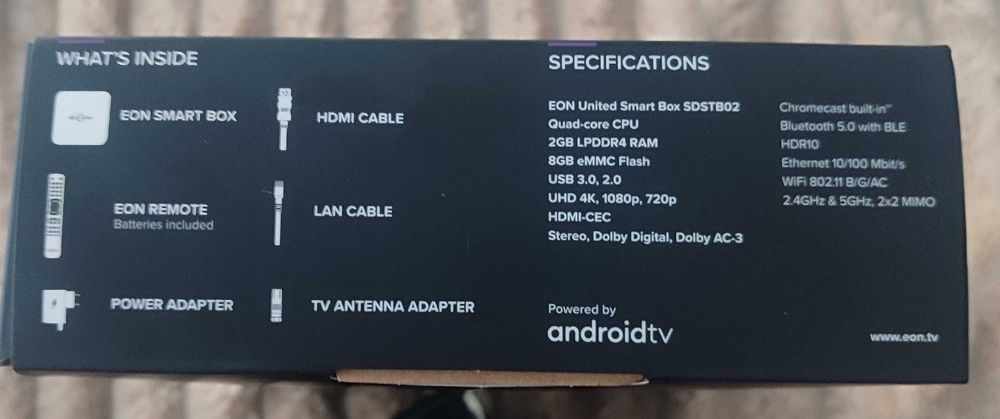 EON TV Box Android SDSTB02