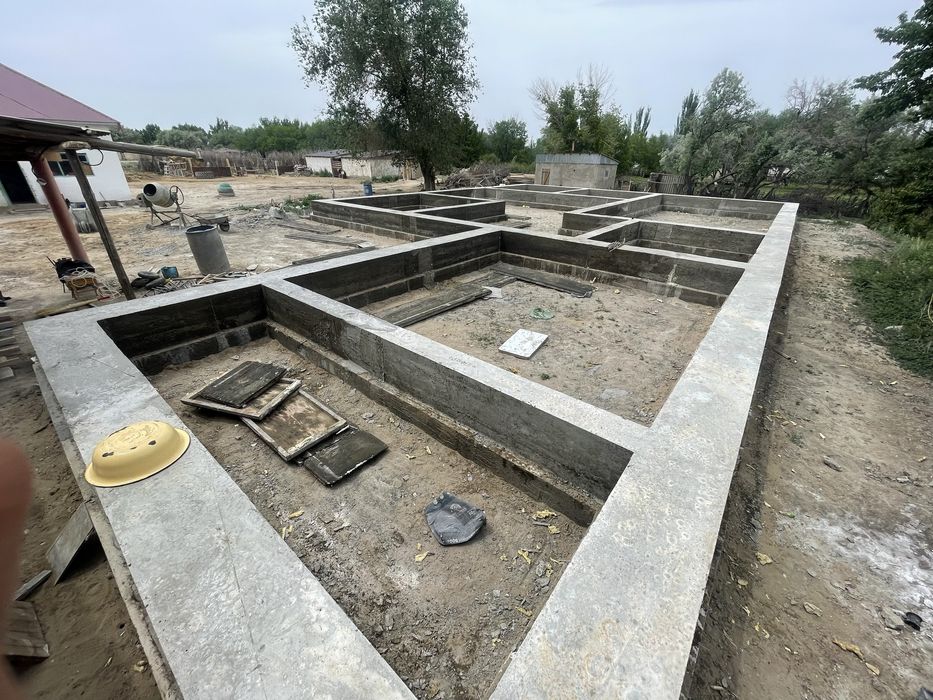 Фундамент, бетон