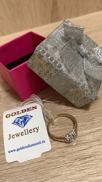 Золотое кольцо 585 пробы