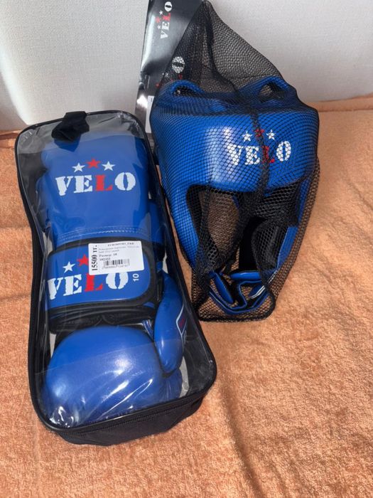 Продам VELO Шлем + Перчатки Бокс Качественные