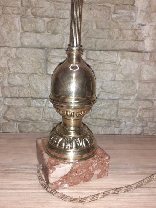 Vand lampa ART NOUVEAU deosebita din alama
