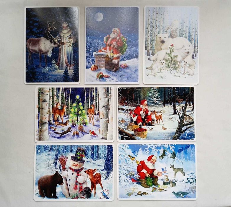 Открытки разные.