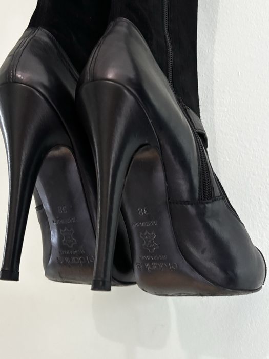 Чизми естествена кожа