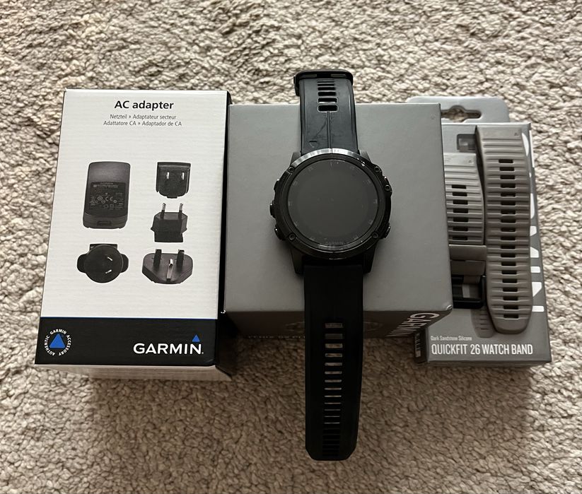Ceas Garmin Fenix 5x Sapphire