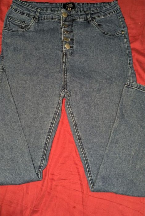 Blugi talie înaltă m