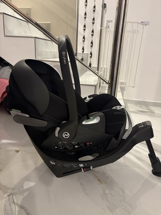 Scoica auto Cybex Platinum Cloud T i-Size pentru copii, 0-24 luni, cu Baza