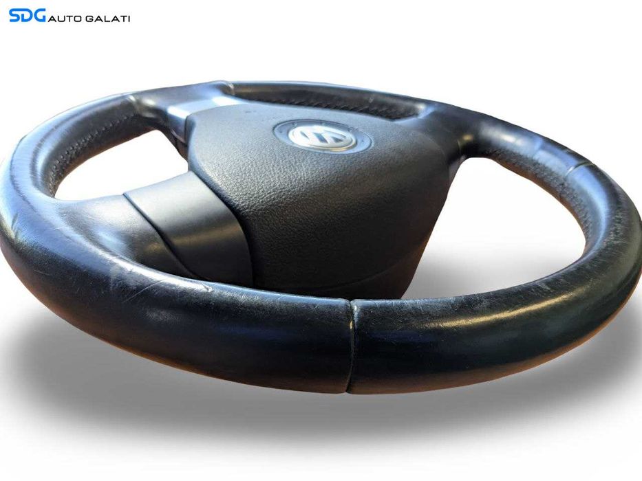 Volan din Piele in 3 Spite cu Airbag Volkswagen Golf 5 2004 - 2008 [L9118]