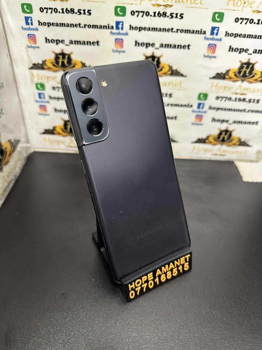 Hope Amanet P3 Crangasi Samsung S21  Phantom Black Stocare 128 GB