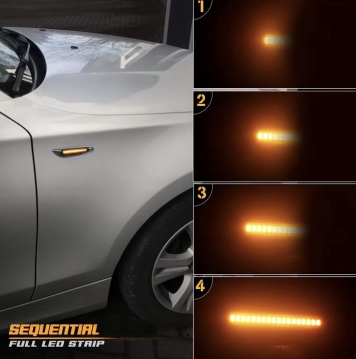 Led динамични мигачи за BMW