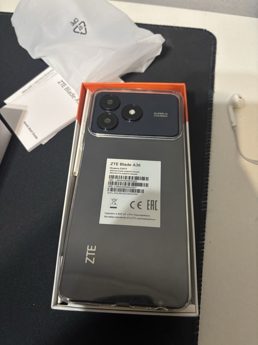 ZTE Blade A36 черный