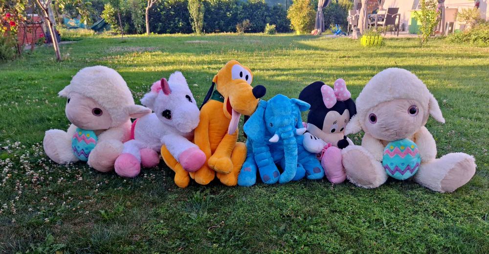 Голям плюшен СТИЧ , голяма плюшена играчка Лило и Стич Подарък 100 см