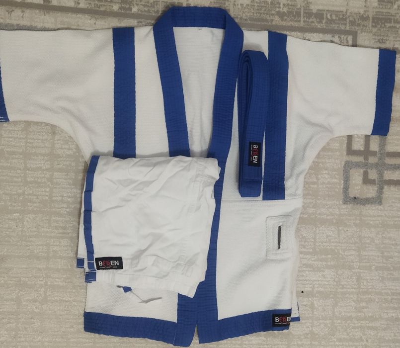 Beren кимано казақша күрес, синий цвет, 100% оригинальный