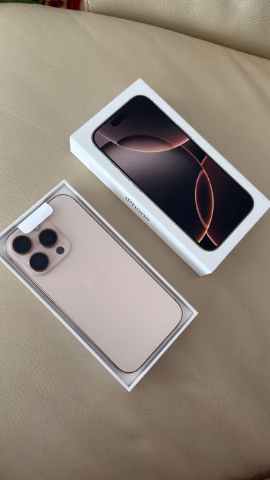 Iphone 16 Pro 256gb Desert Titanium 10/10