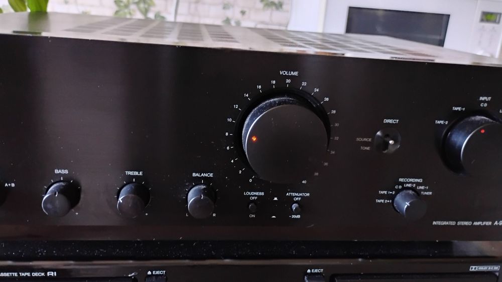 Onkyo A9511,amplificator si Onkyo deck TA-RW 211