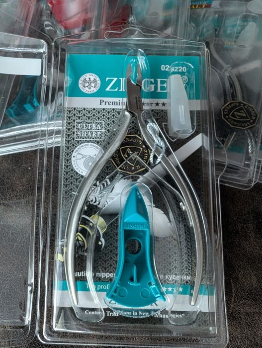 Клещи за маникюр Zinger Cobalt 7мм