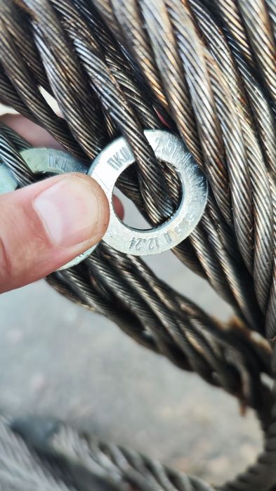 Продам чалки троссовые 6 метровые