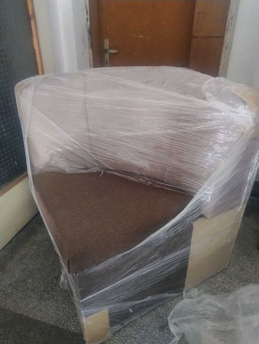 Ъглов диван чисто нов