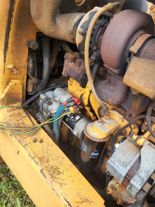 Motor cumins buldoexcavator case 580 sle sk