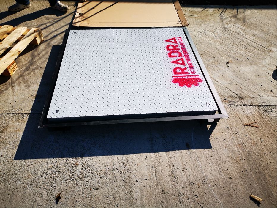 Cantar platforma electronic 600/1500/3000 kg omologat metrologic