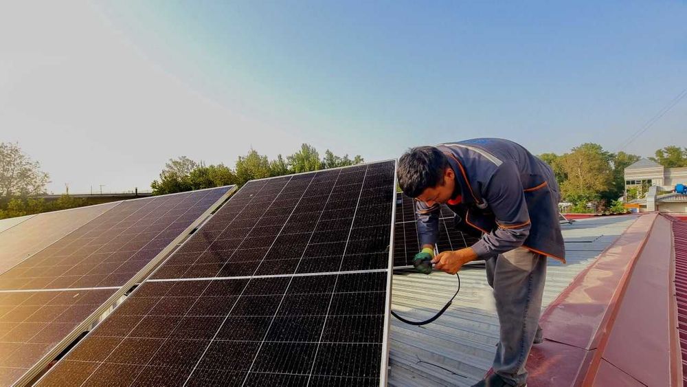 5 kvt ONGRID Quyosh fotoelektr stansiyasi !
