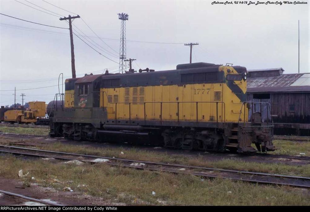 Macheta Locomotiva americana H0 Ho EMD GP18 C&NW 1:87 DC