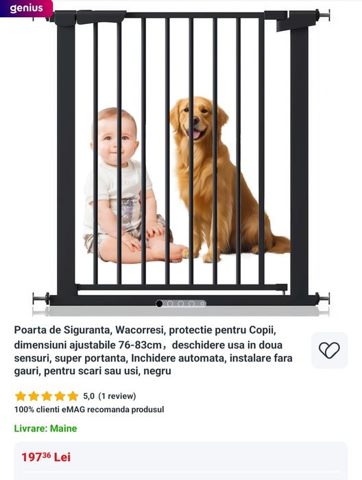 Poarta siguranta copii