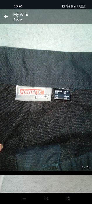 Pantaloni de munca salopeta