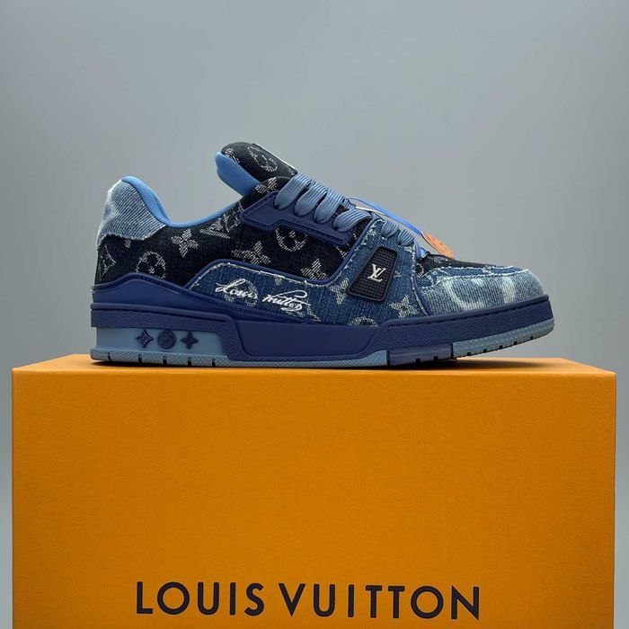 Albastru Noul LV Bărbaţi Femei Pantofi