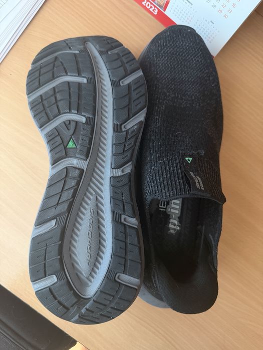 Skechers Pantofi Sport edgeride commissio Slip-Ins negru
