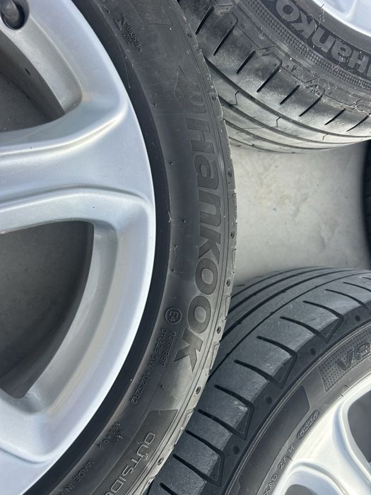Jante audi 17 ,5x112 cu anvelope vara 225/50/17
