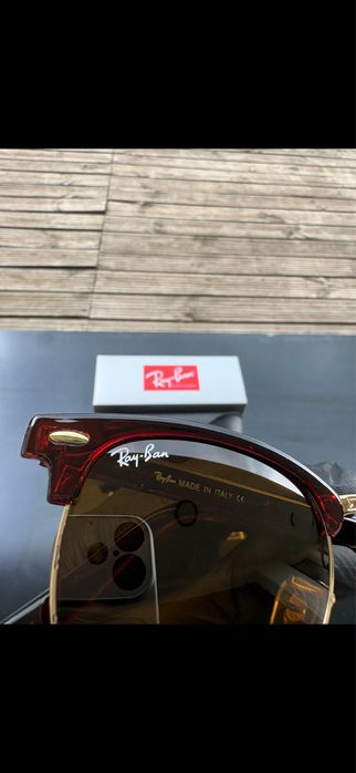 Ochelari Ray-Ban Clubmaster – Noi – Set complet – 170 lei