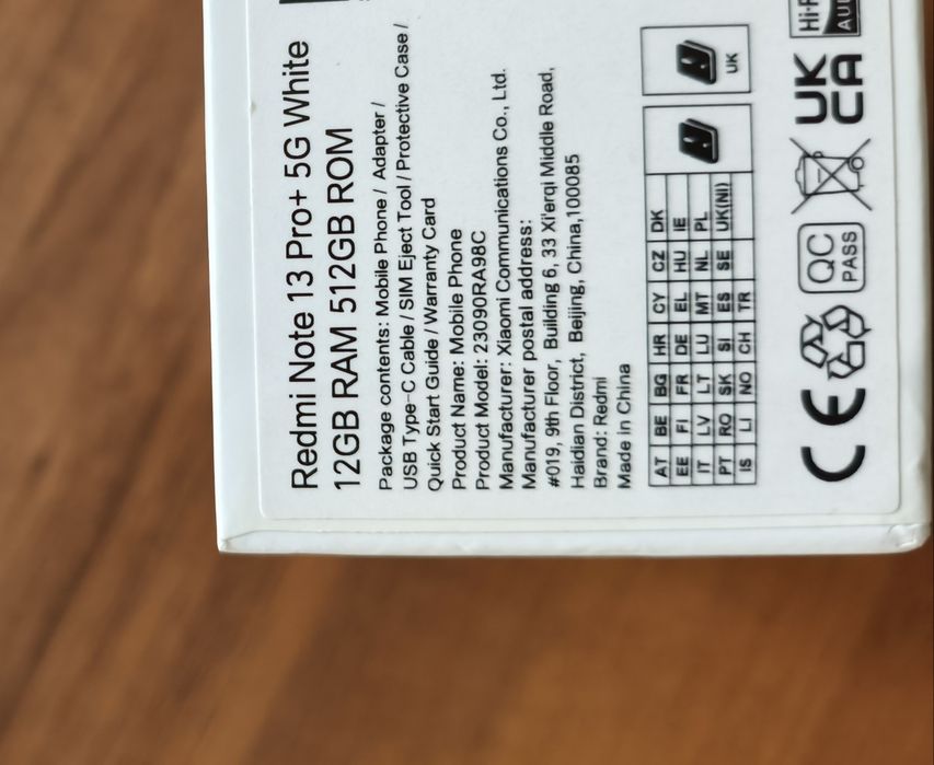 Xiaomi Redmi note 13 pro plus