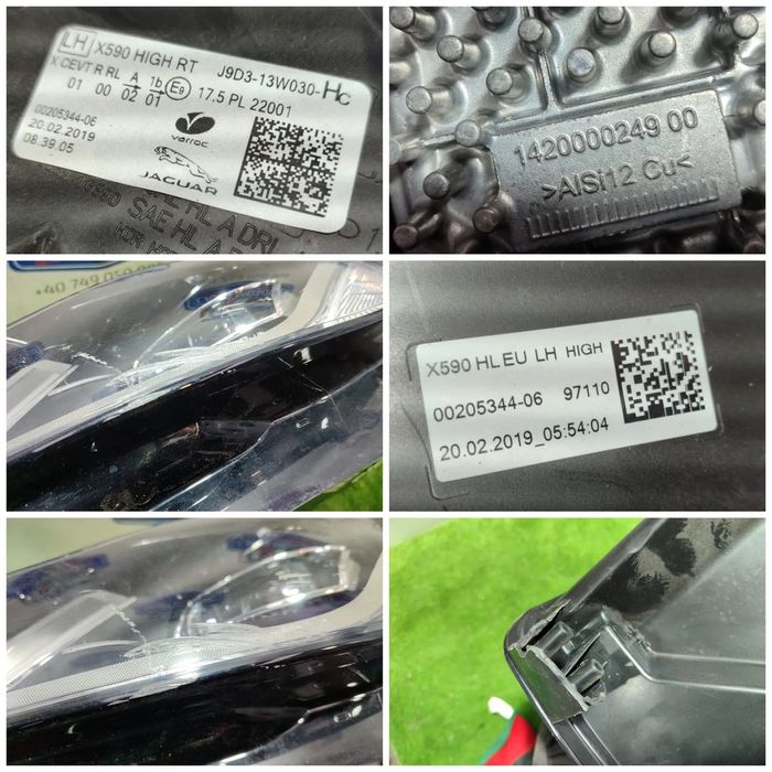 FAR STANGA FULL LED JAGUAR I-PACE (X590) SUV / COD OEM J9D3-13W030-HC / 1420000249 2018-2024 (4H2)