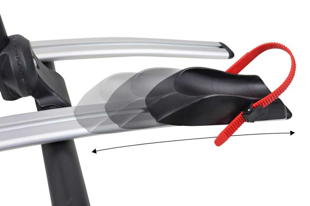 Багажник сгъваема Стойка за колела Amio за 2 велосипеда за теглич