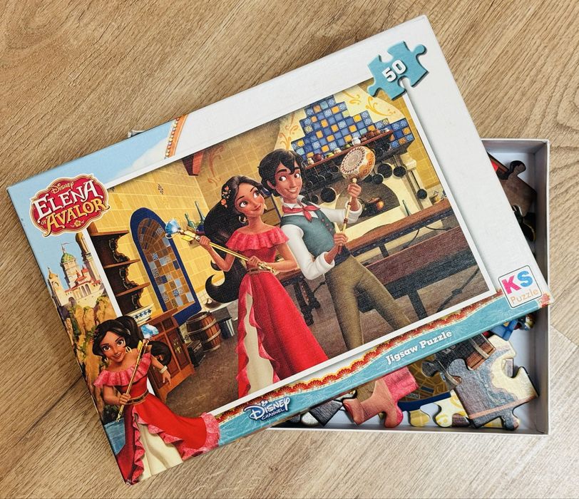 Elena of Avalor детски пъзел 50 части – като нов, подарък, 5+